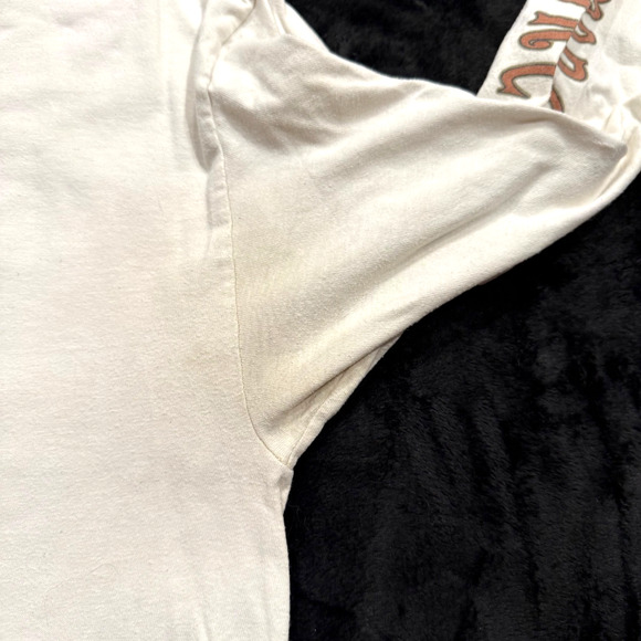 Harley Davidson Shirt Mens Large Long Sleeve Pinup Graphic Biker 2008 Y2K - Picture 9 of 12